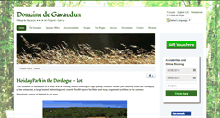 Desktop Screenshot of domaine-de-gavaudun.com